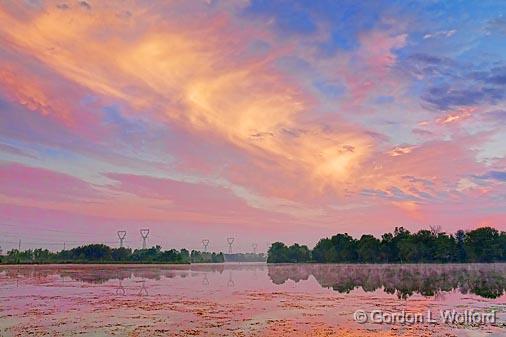 Rideau Canal At Sunrise_21816.jpg - Rideau Canal Waterway photographed near Smiths Falls, Ontario, Canada.